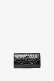 Loubi 54 black calf ali wallet on chain bag