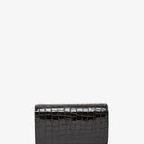 Loubi 54 black calf ali wallet on chain bag