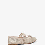 Mamastrapitina beige crystal ballerinas