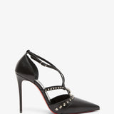 Tatooshka 100 spiked leather pumps