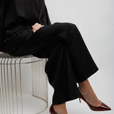 Sporty Kate 85 red soft patent pumps