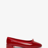 Sweetie Jane red soft patent ballerinas