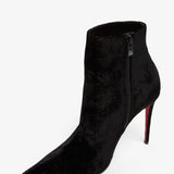 Kate Max 100 black velvet boots