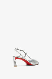 Condoroline 55 silver pumps