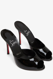 Me Dolly 100 black patent mules