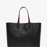Cabata large soft black leather bag