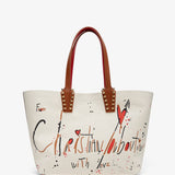 Cabata beach small canvas tote bag