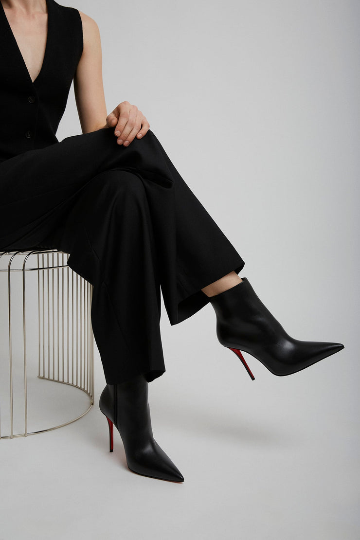 Miss Z 100 black leather boots