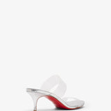 Just Nothing 55 silver sandals
