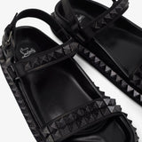 Pyrabizz black platform sandals