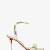 Miss Z 80 gold sandals