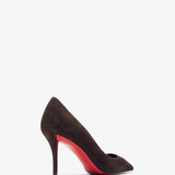 Miss Z 80 brown suede pumps