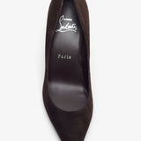 Miss Z 80 brown suede pumps