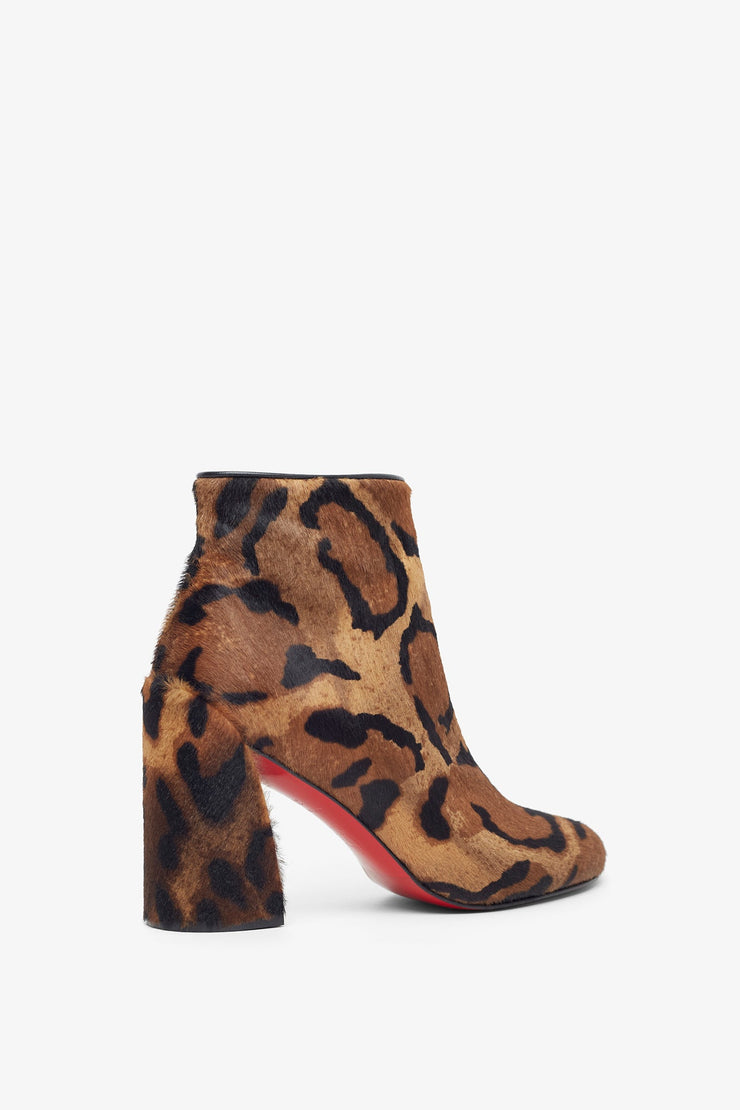 Jane 85 lepard ankle boots