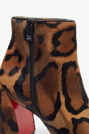 Jane 85 lepard ankle boots