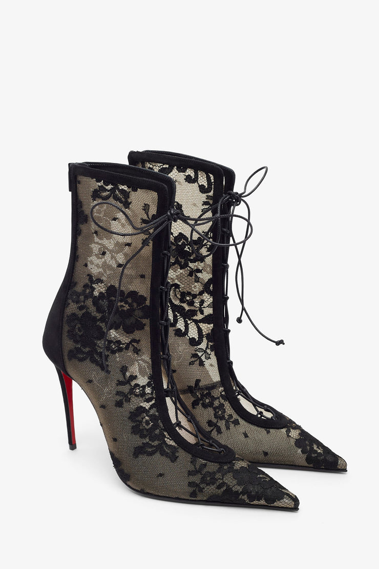 KM 100 black lace boots