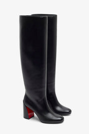 Janitta 85 black leather boots