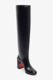 Janitta 85 black leather boots