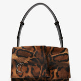 Baggy S leopard shoulder bag