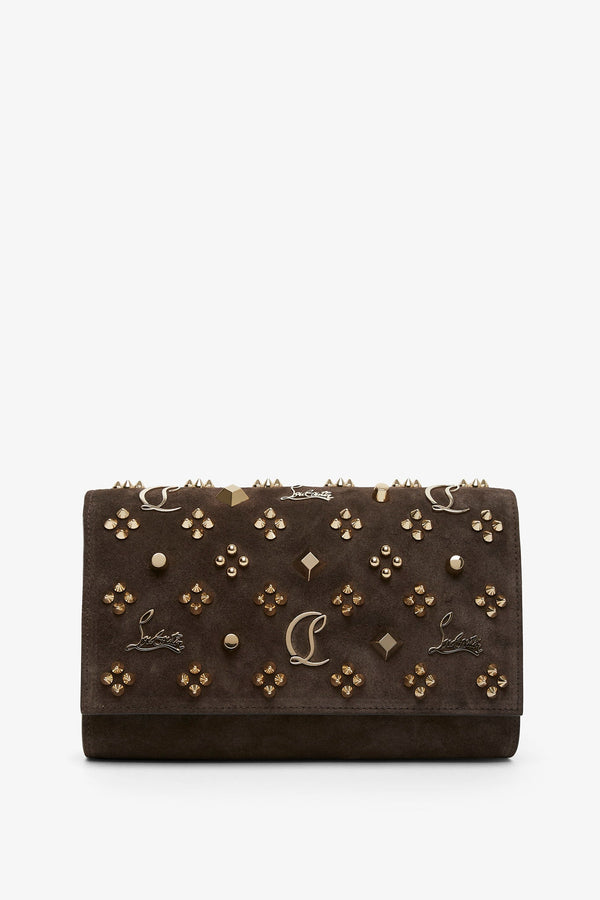 Paloma brown clutch