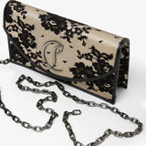Loubi54 black clutch
