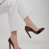 Fannylove 100 bronze metallic pumps