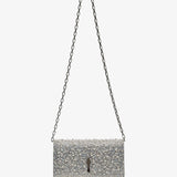 Bettina sliver strass clutch