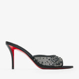 Miss Z 80 Black Strass Mules