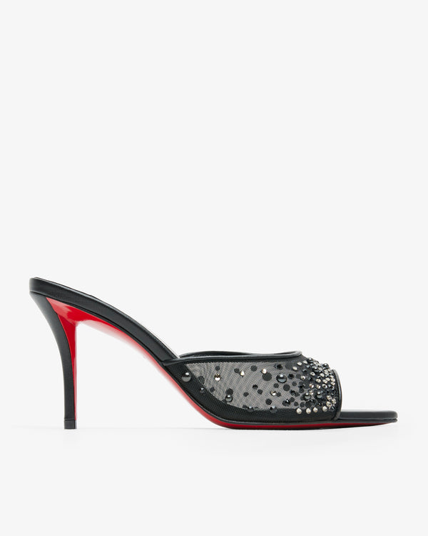 Miss Z 80 Black Strass Mules