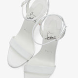 Zeezeenella 100 White Patent Strappy Sandals