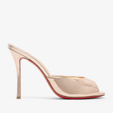 Me Dolly 100 Pink Metallic Mules