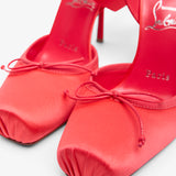 Cassia Lace Up 100 Satin Pumps