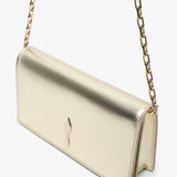Bettina Laminated Nappa Clutch
