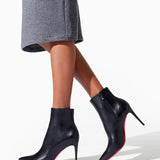 So Kate 85 black leather ankle boots