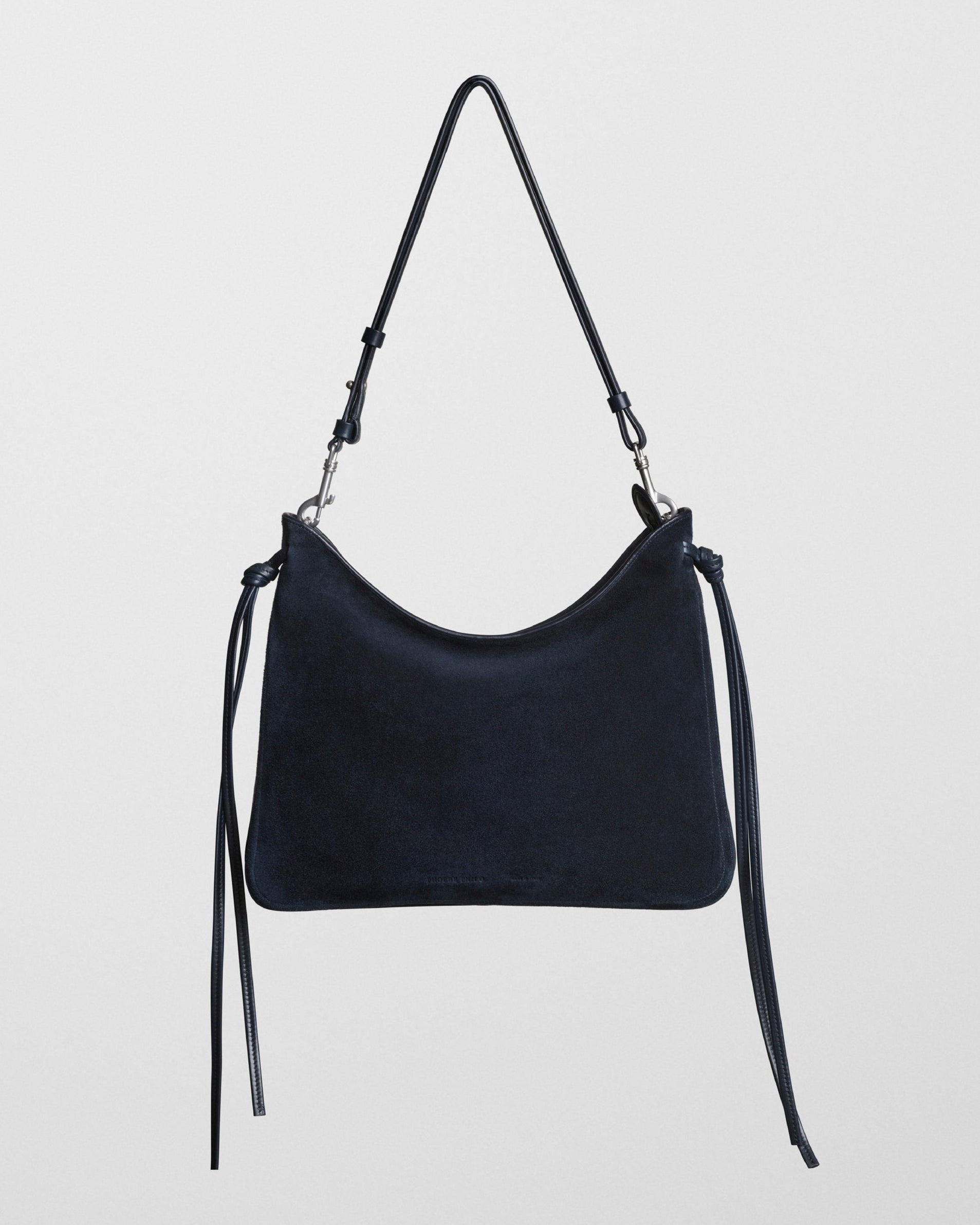 Phoebe Philo Gig medium dark navy shoulder bag