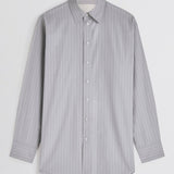 Men's shirt soft grey cotton