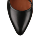 Classic 100 black leather pump
