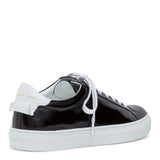 Urban street black patent sneakers