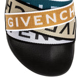 Multicolor grosgrain slides