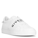 Urban street white logo sneakers