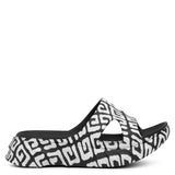 Marshmallow slider rubber sandals