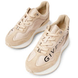 Giv runner beige logo sneakers