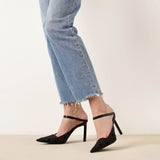 Show strap 95 mesh mules