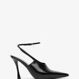 Show 95 black slingback pumps
