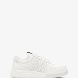G4 low-top white sneakers