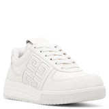 G4 low-top white sneakers