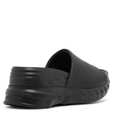 Marshmallow black wedges