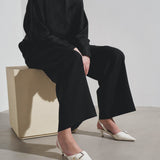 Voyou white slingbacks