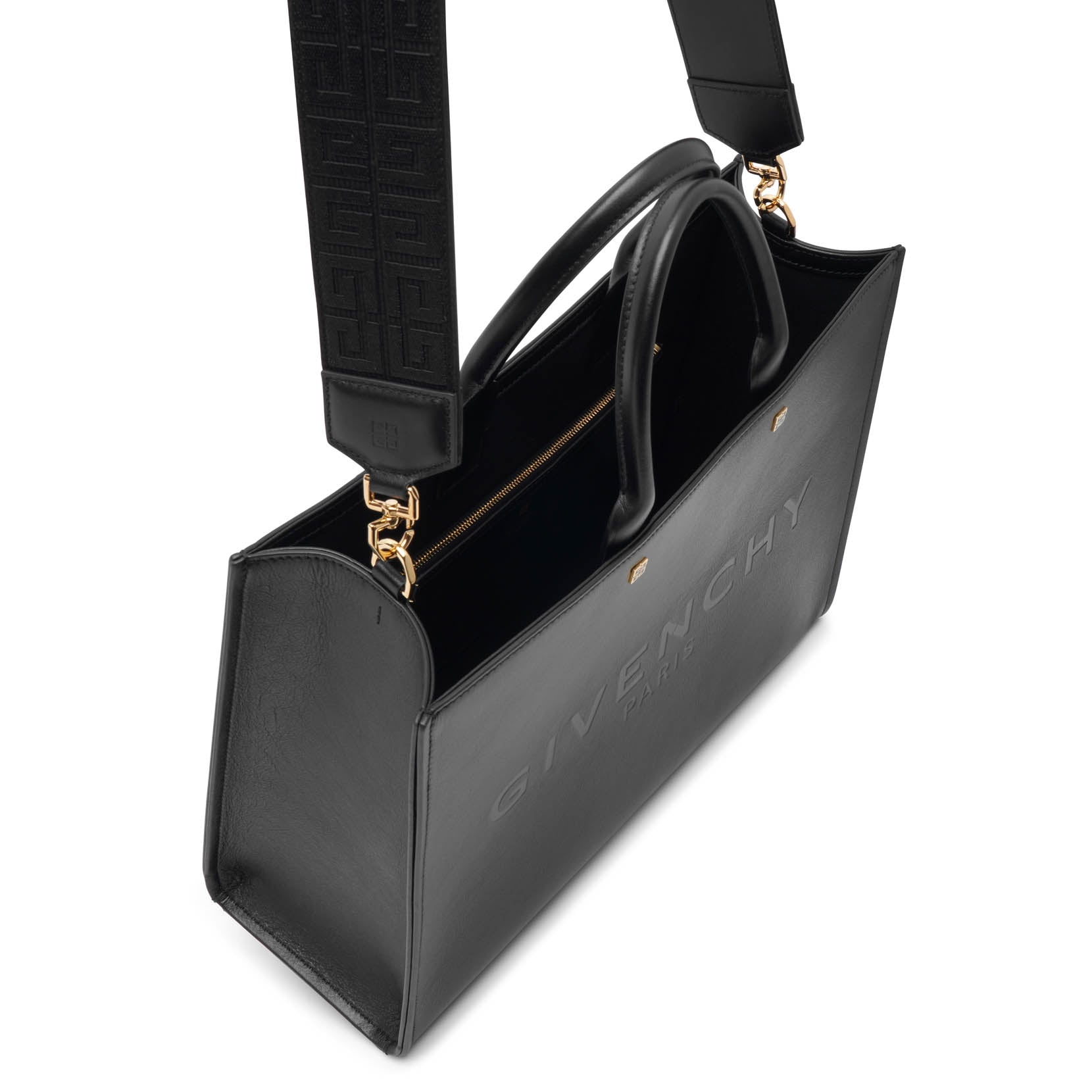 Shop Givenchy G Tote Medium Black Bag