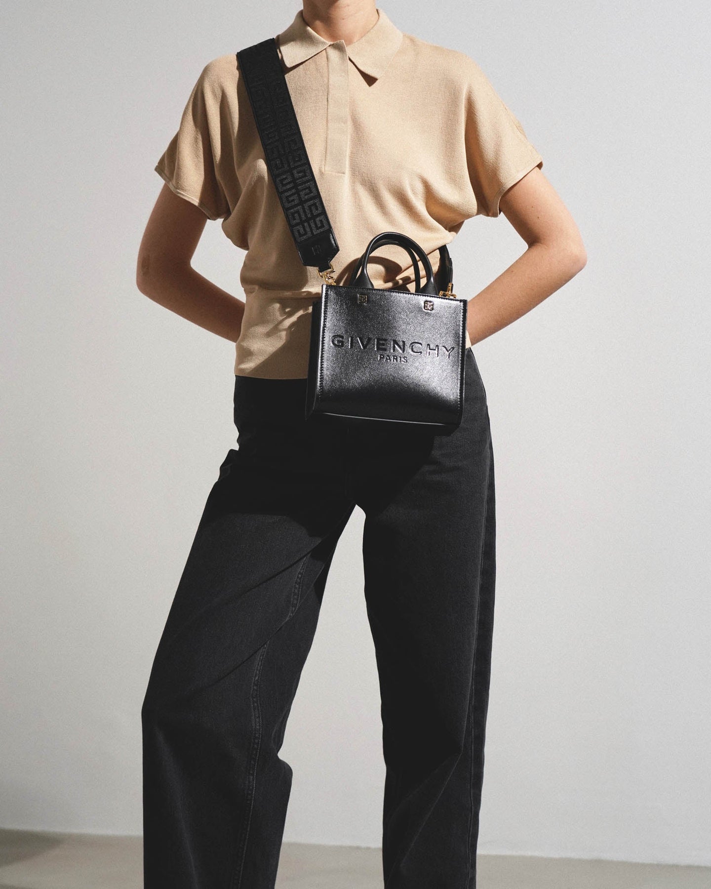 Shop Givenchy G Tote Mini Black Bag